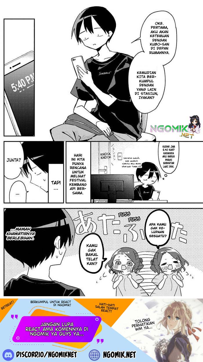 Kubo-san wa Boku (Mobu) wo Yurusanai Chapter 97 Gambar 3